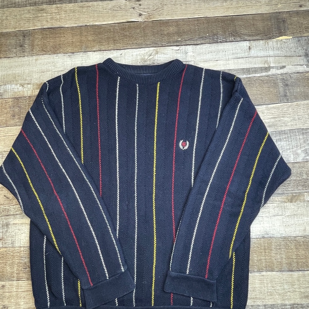 Striped Navy Sweater